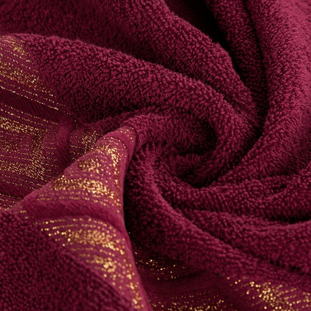 RĘCZNIK AZARI (04) 70 X 140 CM BORDOWY