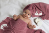 RĘCZNIK DZIECIĘCY BABY70 70 X 140 CM RÓŻOWY