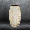 WAZON DEKORACYJNY MOLI 16 X 12 X 27 CM ZŁOTY