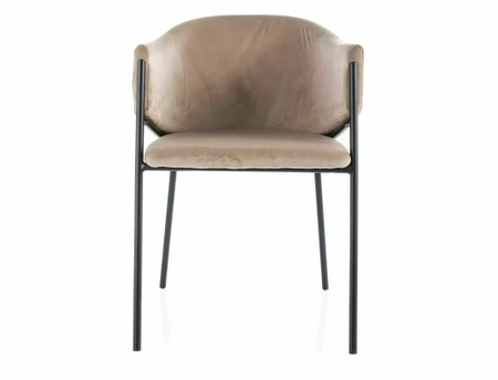 Zestaw 2 krzeseł Bono Velvet beżowy