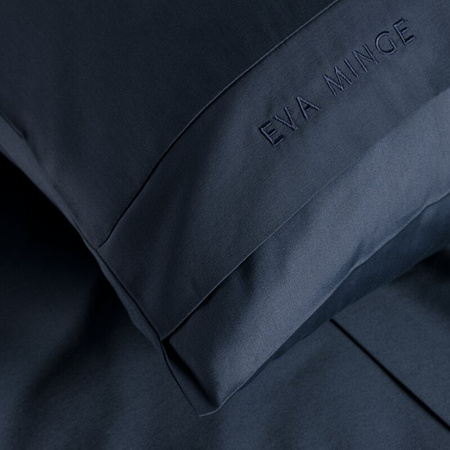 POŚCIEL ELEGANT1F 140 X 200 CM CIEMNOGRANATOWY