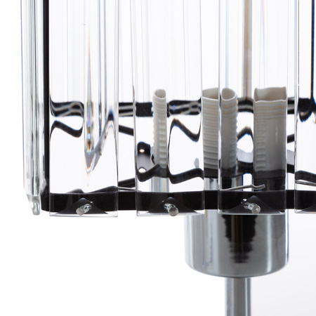 LAMPA O 13 X 31 CM TRANSPARENTNY