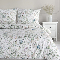 KOMPLET POŚCIELI SATYNOWEJ SPRING 56 160 X 200 CM BIAŁY