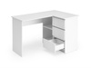 BEGA biurko, biały (2p=1szt)