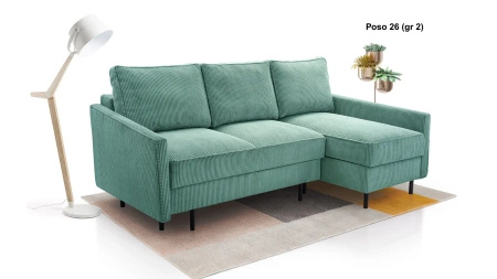 Narożnik ROBIN 220x137 cm z funkcją spania