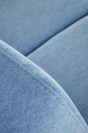 MILANO 2S sofa - niebieski tap. Castel 74 (1p=1szt)