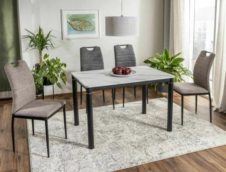 Zestaw 4 krzeseł Rip Brego beżowy