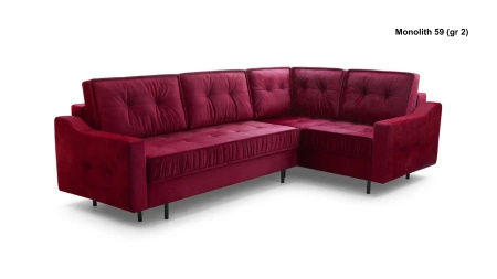 Narożnik AKITA 289x185 cm z funkcją spania