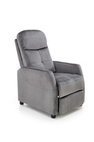 FELIPE 2 fotel wypoczynkowy popielaty (2p=1szt)