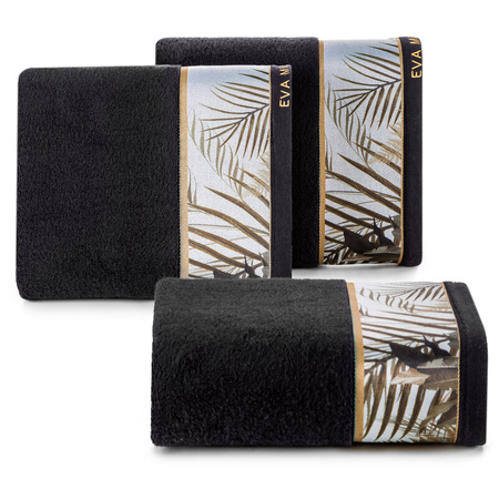 RĘCZNIK EVA 17 50 X 90 CM CZARNY