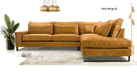 Zbliżenie na tkaninę narożnika Corblack Mini