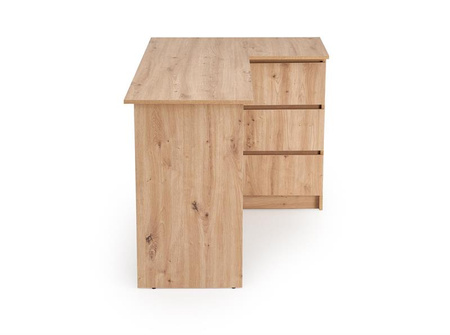 BEGA biurko, dąb artisan (2p=1szt)