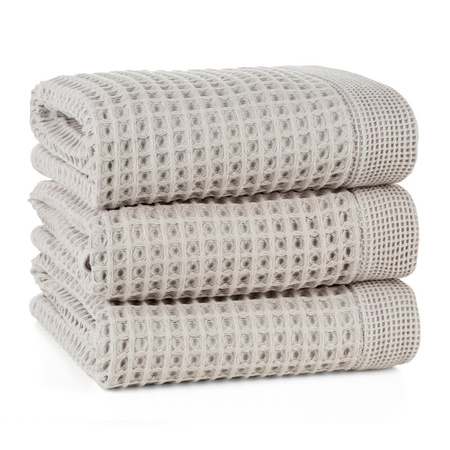 RĘCZNIK MELO (02) 70 X 140 CM SREBRNY