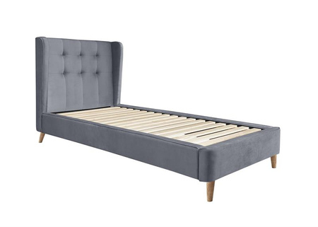 ESTELLA 90 cm łóżko popielaty (4p=1szt)