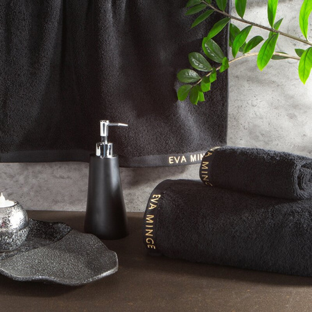 KOMPLET RĘCZNIKÓW VENUS 46 X 36 X 7 CM CZARNY