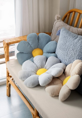 POSZEWKA FLOWER 40 FI 37 CM SREBRNY