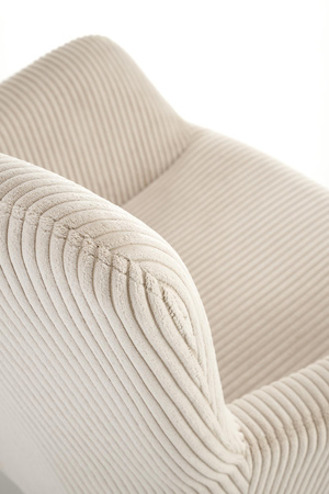 AMARO fotel wypoczynkowy, kremowy (1p=1szt)