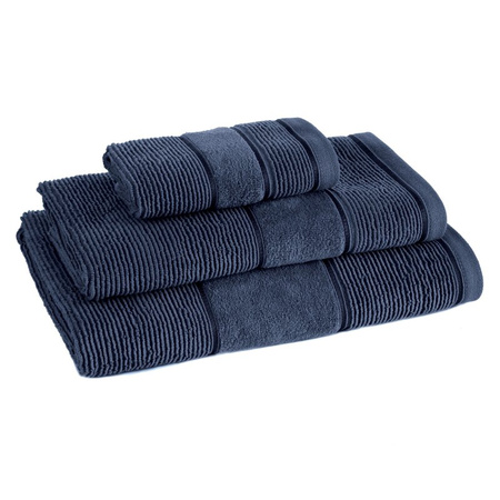 RĘCZNIK EMMA (11) 70 X 140 CM GRANATOWY