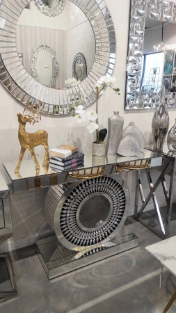 Figurka dekoracyjna złoty jeleń Golden Deer