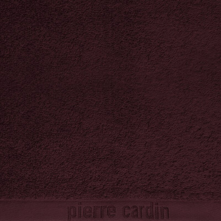 KOMPLET RĘCZNIKÓW 3 SZT EVI 40 X 34 X 9 CM BURGUNDOWY