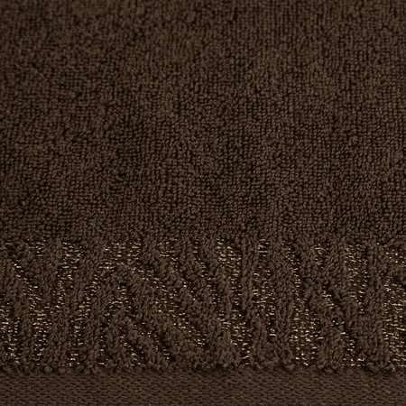 RĘCZNIK MARGO (08) 70 X 140 CM BRĄZOWY