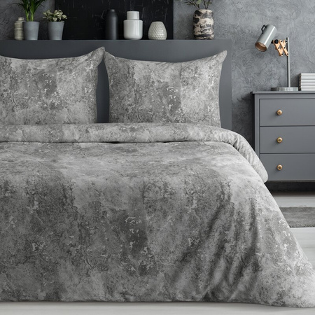 KOMPLET POŚCIELI SATYNOWEJ SPRING 71 140 X 200 CM SREBRNY