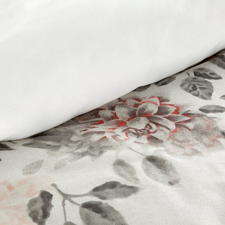 KOMPLET POŚCIELI SATYNOWEJ NIKA 43 220 X 200 CM JASNOSZARY