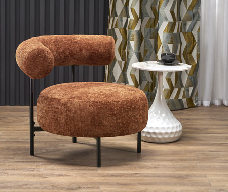 HAZARD fotel wypoczynkowy, cynamonowy (1p=1szt)