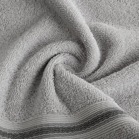 RĘCZNIK TRIS (02) 70 X 140 CM SREBRNY