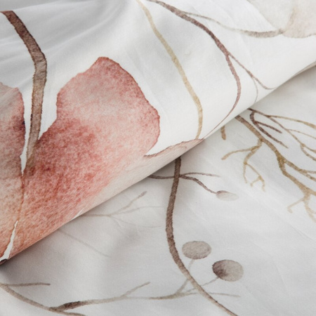 KOMPLET POŚCIELI SATYNOWEJ PREMIUM24 140 X 200 CM BIAŁY