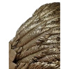 Skrzydła na ścianę w stylu glamour 2 szt. komplet Wings 2 z metaloplastyki w Stylu Glamour
