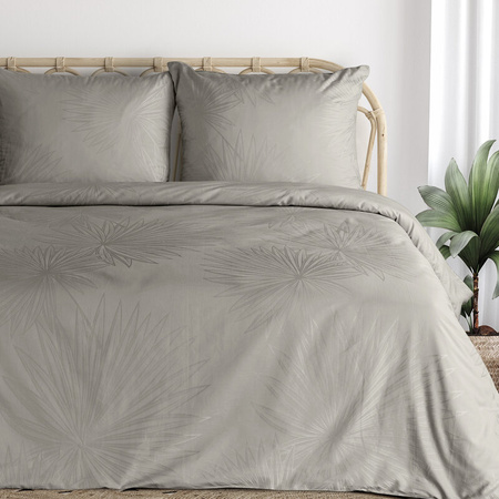 KOMPLET POŚCIELI ŻAK 160 X 200 CM SZAROBEŻOWY