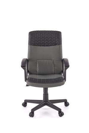 BJORN fotel obrotowy czarno-popielaty