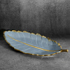 PATERA DEKORACYJNA HIRAL 53 X 23 X 7 CM NIEBIESKI