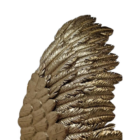 Skrzydła na ścianę w stylu glamour 2 szt. komplet Wings 2 z metaloplastyki w Stylu Glamour
