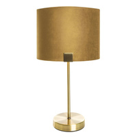 LAMPA DEKORACYJNA EZRA (02) 27 X 27 X 46 CM JASNOBRĄZOWY