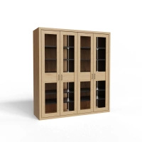 Elegancka biblioteczka 4-drzwiowa 206 cm Ambasador