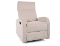 Fotel rozkładany Olimp Raven jasny szary