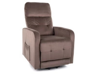 Fotel rozkładany Otus II Velvet cappuccino