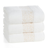 RĘCZNIK IRIS (01) 70 X 140 CM KREMOWY