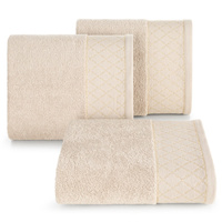 RĘCZNIK LAYLA (03) 70 X 140 CM BEŻOWY