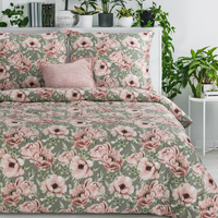 KOMPLET POŚCIELI SATYNOWEJ SPRING 53 140 X 200 CM RÓŻOWY