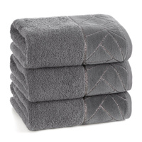 RĘCZNIK CLEO (04) 70 X 140 CM STALOWY