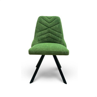 Krzesło NERO zielone w tkaninie