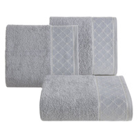 RĘCZNIK MARTHA (05) 50 X 90 CM SREBRNY