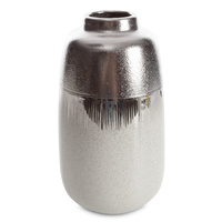 WAZON DEKORACYJNY MAX 16 X 16 X 28 CM KREMOWY