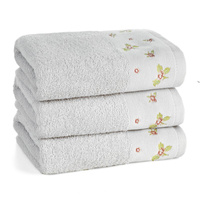 RĘCZNIK DALIA (02) 70 X 140 CM SREBRNY