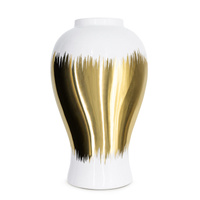 WAZON DEKORACYJNY TALA (02) FI 21 X 34 CM BIAŁY