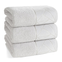 RĘCZNIK CLEO (02) 70 X 140 CM SREBRNY