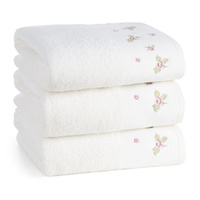 RĘCZNIK DALIA (01) 70 X 140 CM KREMOWY